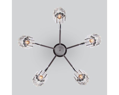 Потолочная люстра Tenia 70090/5 графит Eurosvet