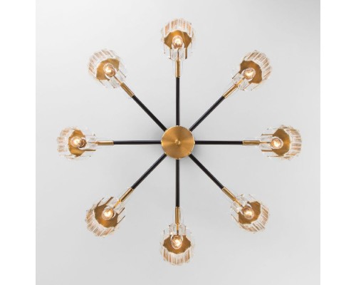 Потолочная люстра Tenia 70090/8 черный Eurosvet