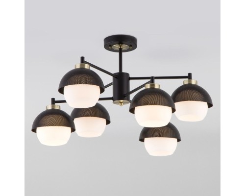 Потолочная люстра Nocciola 70106/6 черный Eurosvet