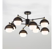Потолочная люстра Nocciola 70106/8 черный Eurosvet