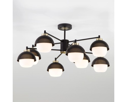 Потолочная люстра Nocciola 70106/8 черный Eurosvet