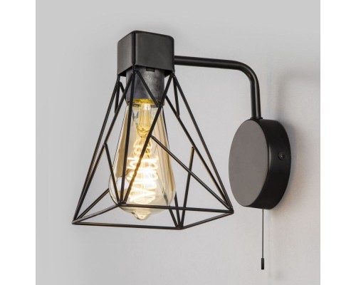 Бра Trappola 70107/1 черный Eurosvet