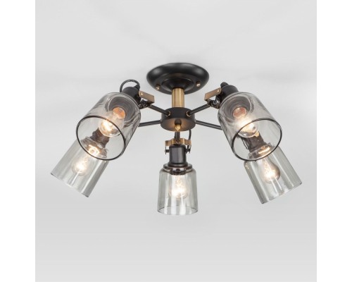 Потолочная люстра Astor 70111/5 черный Eurosvet