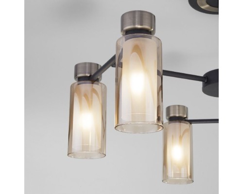 Потолочная люстра Amado 70115/6 черный Eurosvet