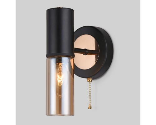 Бра Tesoro 70125/1 черный Eurosvet