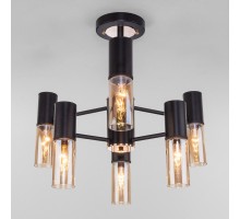 Потолочная люстра Tesoro 70125/6 черный Eurosvet