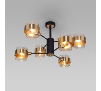 Потолочная люстра 70127/6 черный Eurosvet