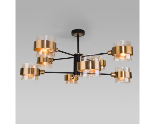 Потолочная люстра 70127/8 черный Eurosvet