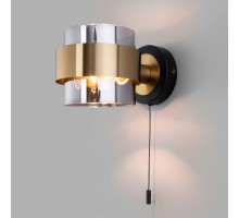 Бра Arcada 70127/1 черный/ дымчатый Eurosvet