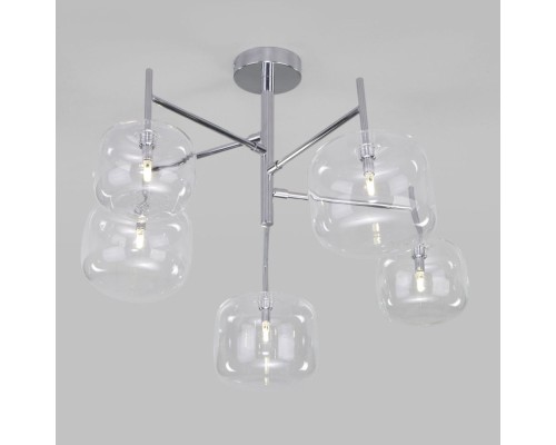 Потолочная люстра Jar 70128/5 хром Eurosvet