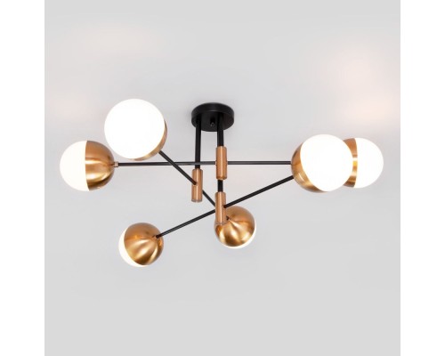 Потолочная люстра Nuvola 70129/6 латунь Eurosvet