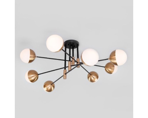 Потолочная люстра Nuvola 70129/8 латунь Eurosvet