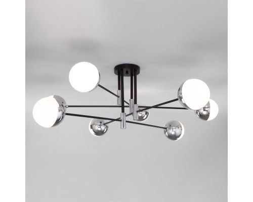 Потолочная люстра Nuvola 70129/8 хром Eurosvet