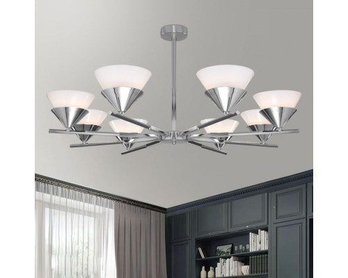 Потолочная люстра Rylee 70138/8 хром Eurosvet