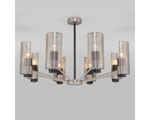 Потолочная люстра Grino 70139/8 никель Eurosvet