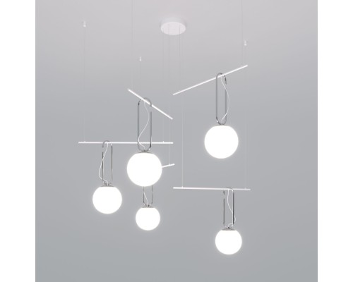 Подвесной светильник Riche 70143/5 белый Eurosvet