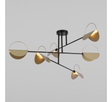 Потолочная люстра Grazia 70148/6 черный/золото Eurosvet