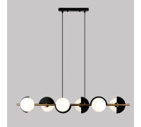 Подвесной светильник Moity 70149/6 черный/латунь Eurosvet