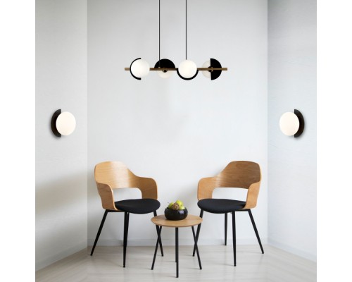 Настенный светильник Moity 70150/1 черный Eurosvet