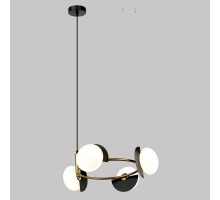 Подвесной светильник Moity 70150/4 черный/латунь Eurosvet