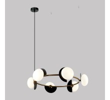 Подвесной светильник Moity 70150/6 черный/латунь Eurosvet