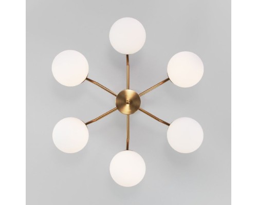 Потолочная люстра Frost 70154/6 латунь Eurosvet