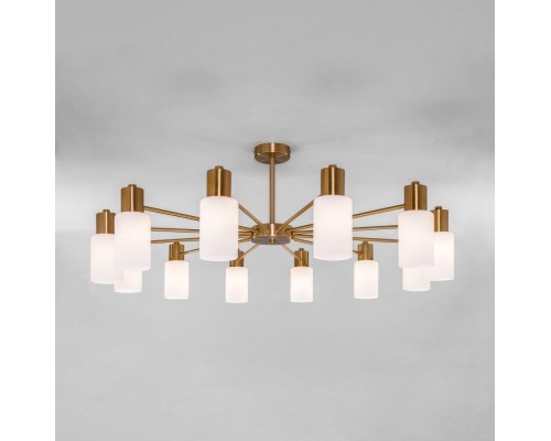 Потолочная люстра Vegga 70160/12 латунь Eurosvet