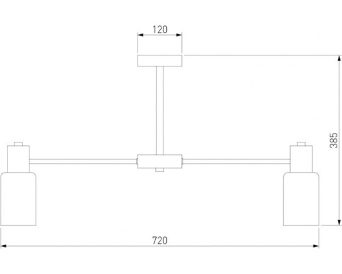 Потолочная люстра Vegga 70160/8 хром Eurosvet