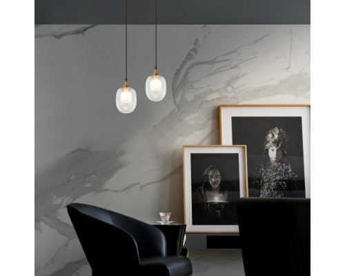 Подвесной светильник Spritz 70216/1 латунь Eurosvet