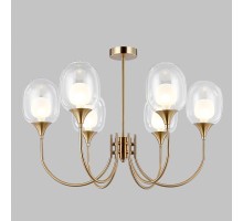 Потолочная люстра Spritz 70217/6 латунь Eurosvet