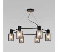 Подвесная люстра Notion 70219/6 черный/античная бронза Eurosvet