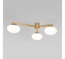 Потолочная люстра Opaline 70220/3 латунь Eurosvet