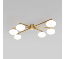 Потолочная люстра Opaline 70220/6 латунь Eurosvet