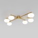 Потолочная люстра Opaline 70220/6 латунь Eurosvet