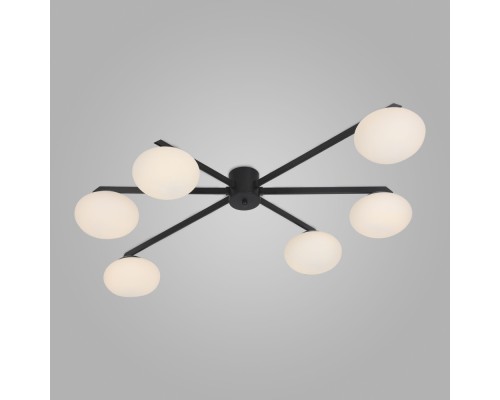 Потолочная люстра Opaline 70220/6 черный Eurosvet