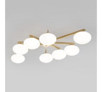 Потолочная люстра Opaline 70220/8 латунь Eurosvet