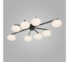 Потолочная люстра Opaline 70220/8 черный Eurosvet
