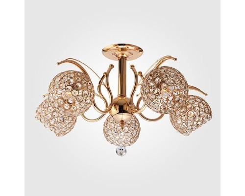 Потолочная люстра 7777 7777/5 золото Eurosvet