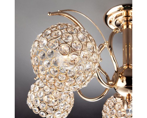 Потолочная люстра 7777 7777/5 золото Eurosvet