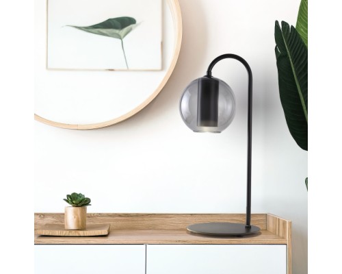 Интерьерная настольная лампа Cobble 80508/1 дымчатый Eurosvet