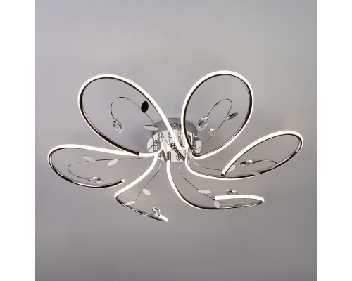 Потолочная люстра Venzel 90082/6 хром Eurosvet