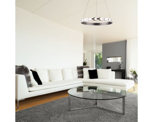 Подвесной светильник Chain 90164/1 сатин-никель Eurosvet