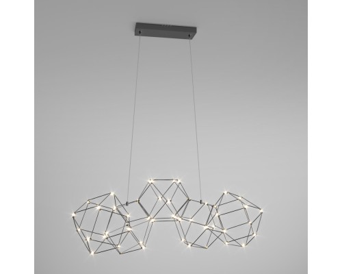 Подвесной светильник Uma 90168/5 черный жемчуг Eurosvet