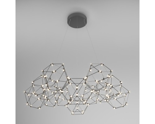 Подвесной светильник Uma 90169/12 черный жемчуг Eurosvet