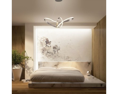 Подвесной светильник Kink 90174/1 сатин-никель Eurosvet