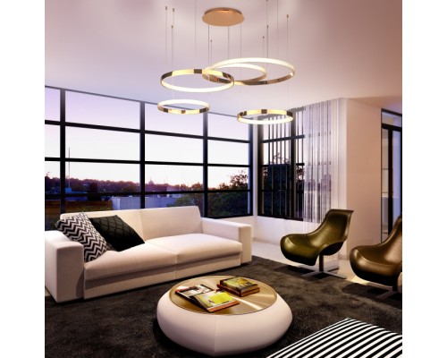 Подвесной светильник Posh 90175/5 медный Eurosvet