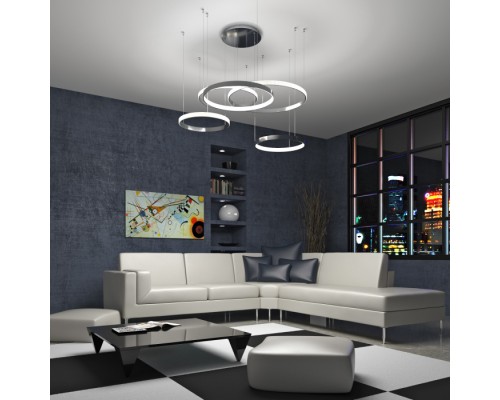 Подвесной светильник Posh 90175/5 хром Eurosvet