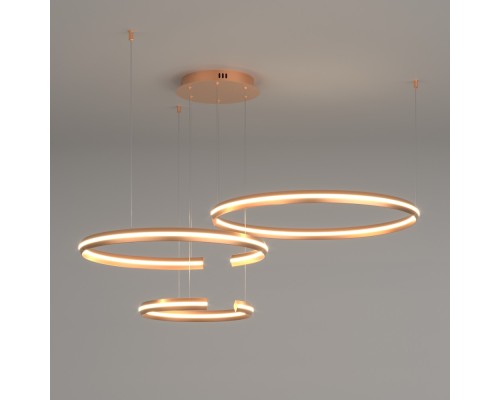 Подвесной светильник Gap 90180/3 золото Eurosvet