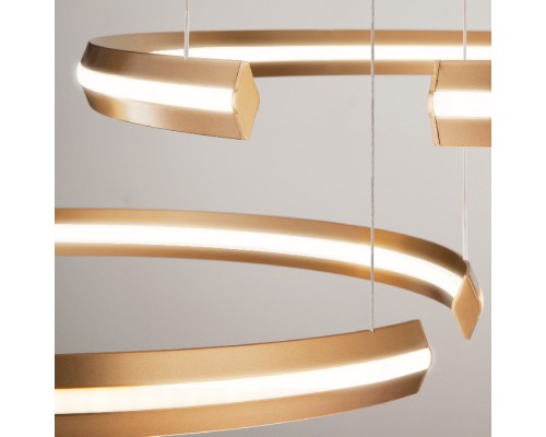 Подвесной светильник Gap 90180/3 золото Eurosvet