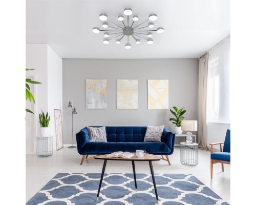 Потолочная люстра Nitrino 90242/16 хром Eurosvet